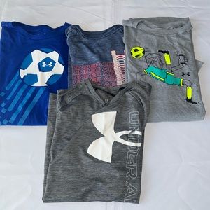 Boy’s Under Armour tee shirts